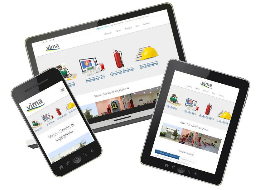 siti responsive vimasrl
