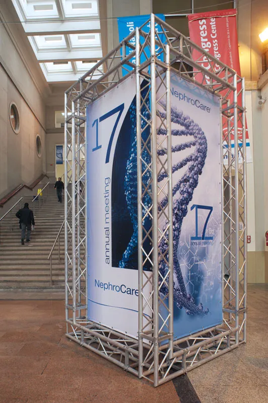 grafica per allestimento eventi