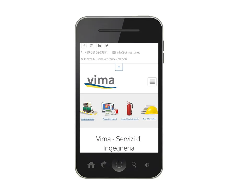 siti visibili su cellulare
