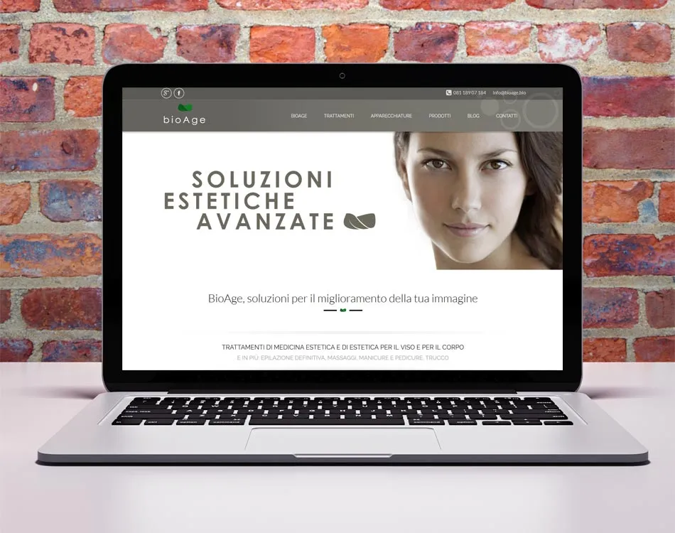 creazione siti centri estetici ateacme