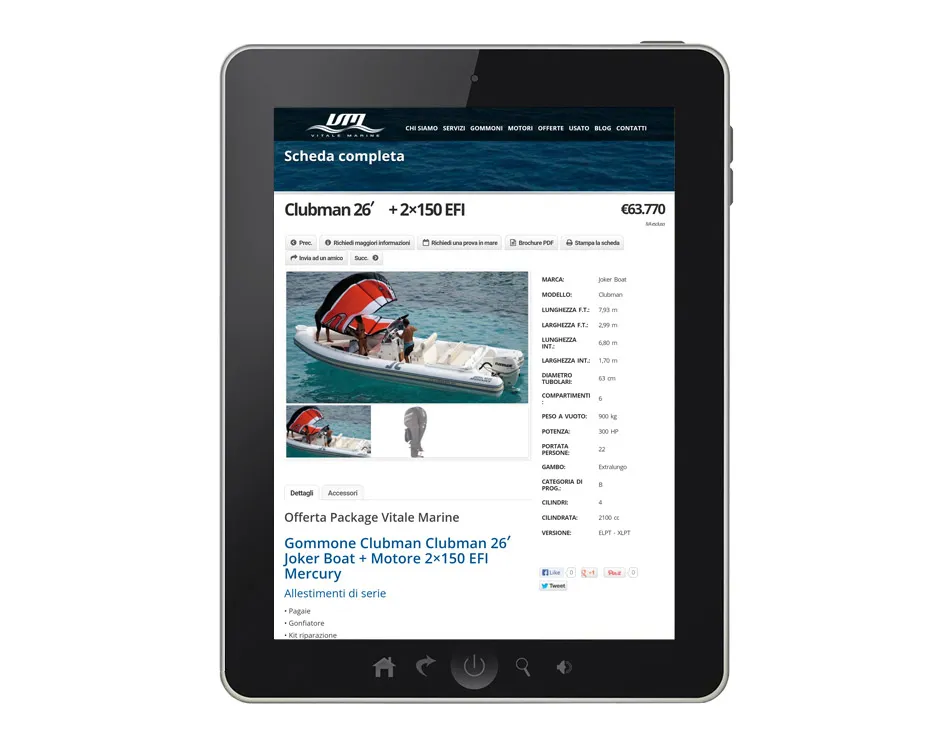 web-agency-napoli-sito-vitalemarine-schede-offerte-package